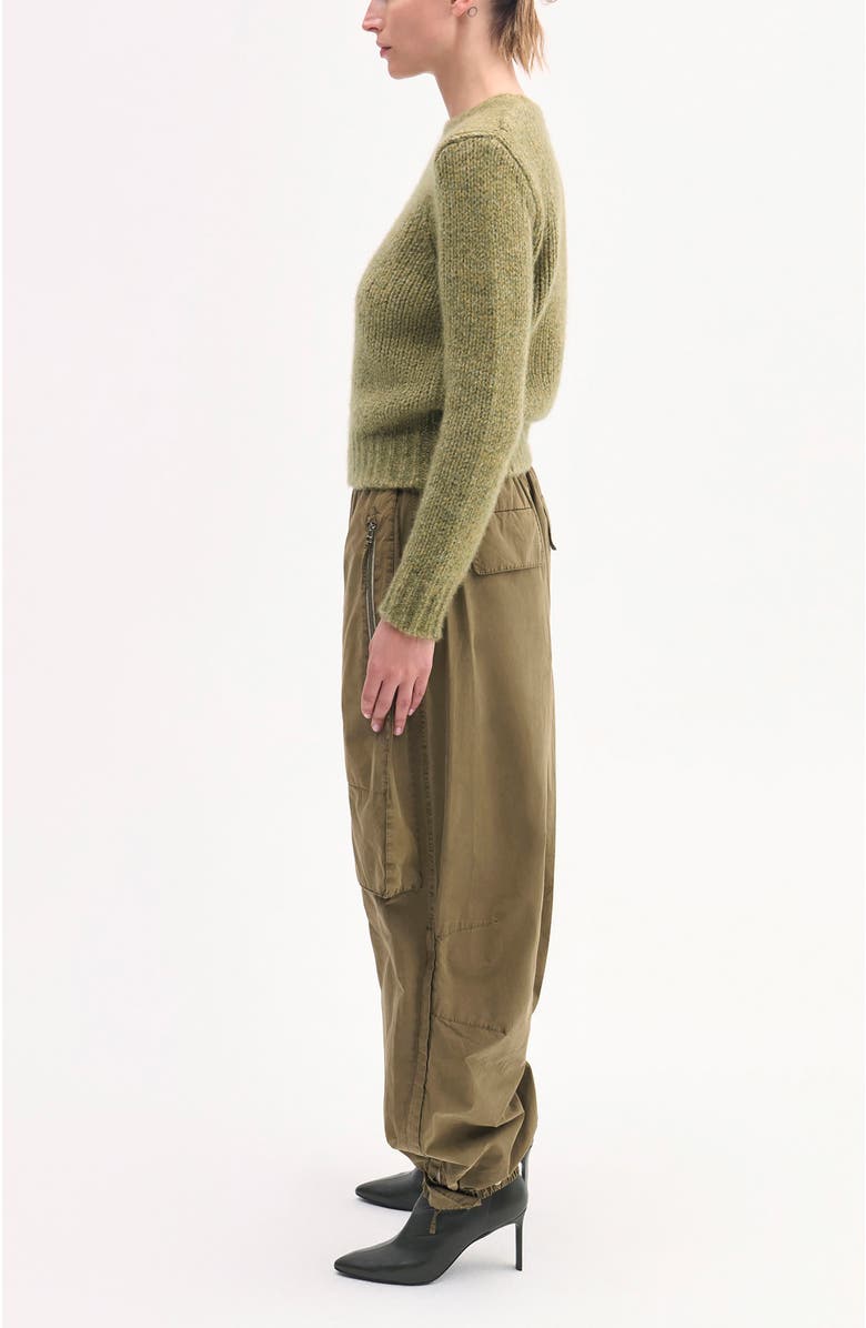 CO Fitted Crew in Silk Cashmere, Alternate, color, 