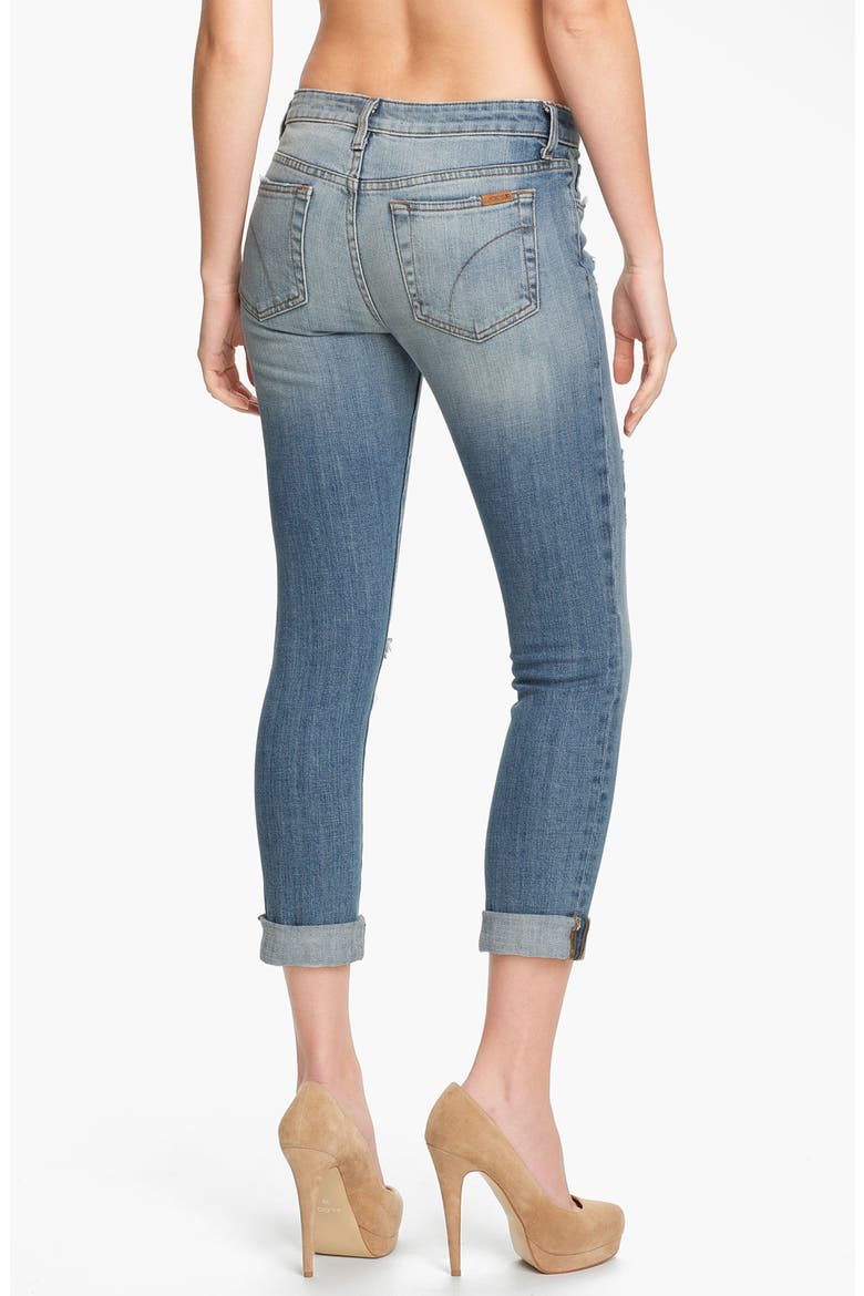 Rolled Skinny Ankle Jeans, Alternate, color, COOPER