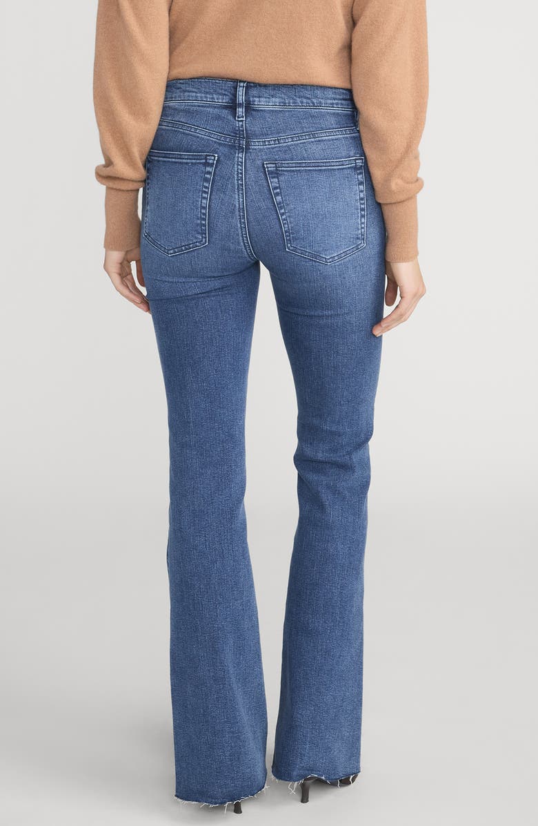 FRAME The Icon Raw Hem Flare Jeans, Alternate, color, Ease Raw After