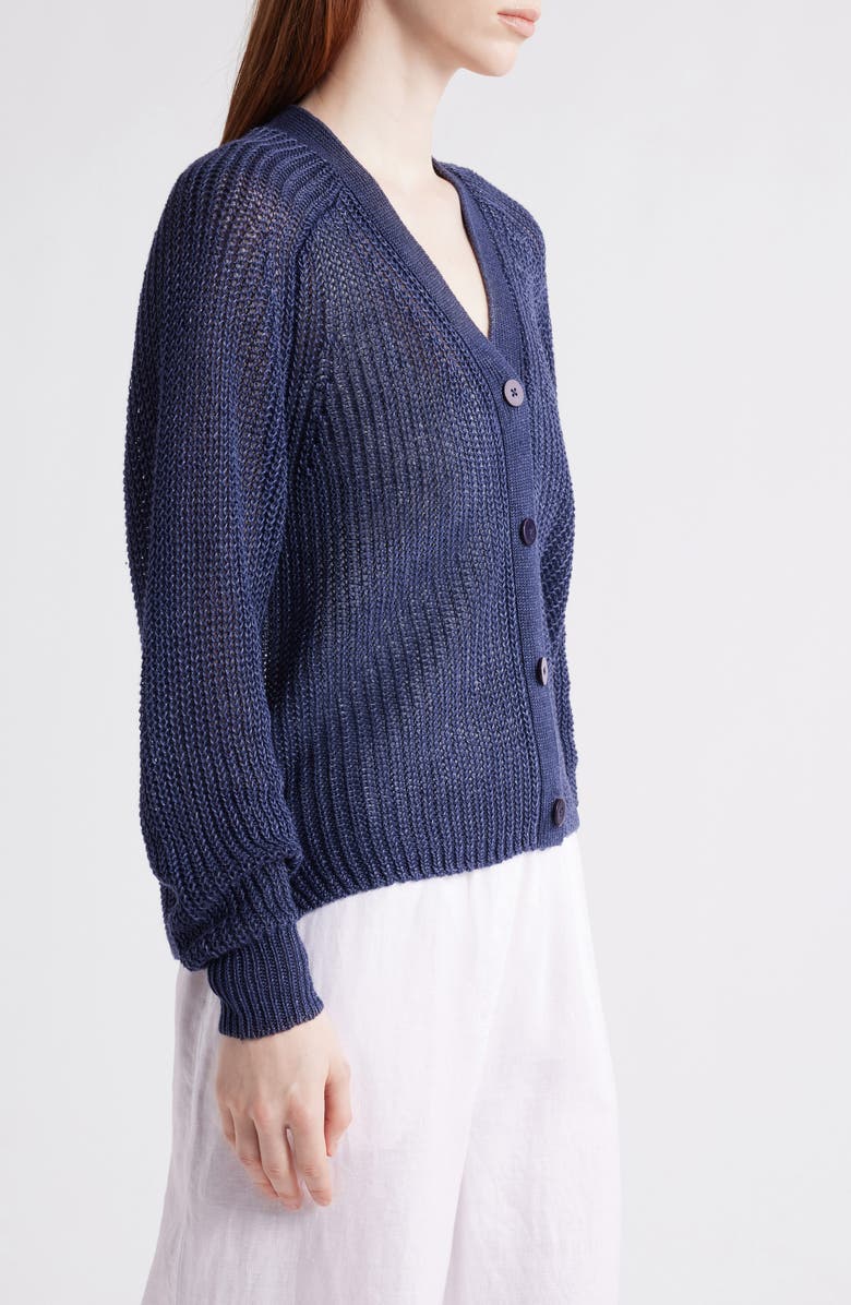 MARGARET O'LEARY The Beach Linen Cardigan, Alternate, color,