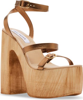 Steve Madden Lilia Ankle Strap Platform Sandal (Women