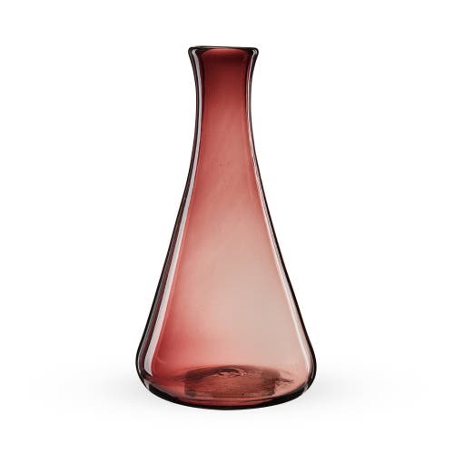 Twine Segunda Vida Rosado Recycled Wine Decanter In Pink