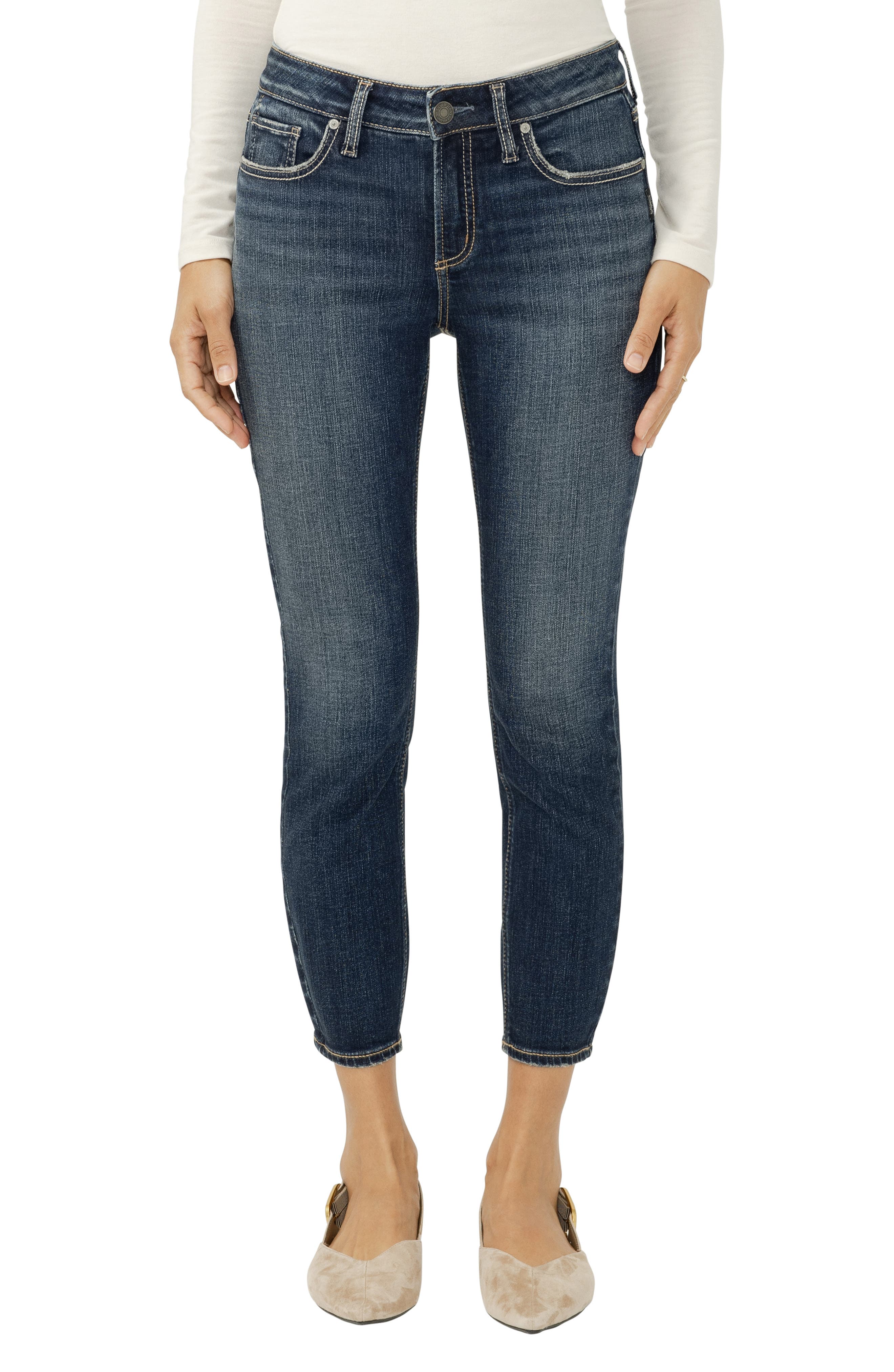 Elyse Crop Skinny Jeans