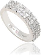 SUZY LEVIAN Sterling Silver Cubic Zirconia Ring