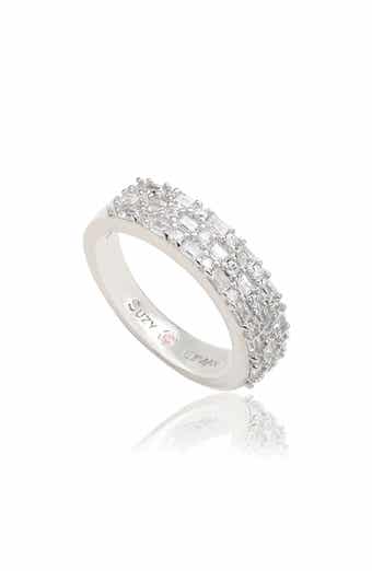 Sterling Silver Cubic Zirconia Ring