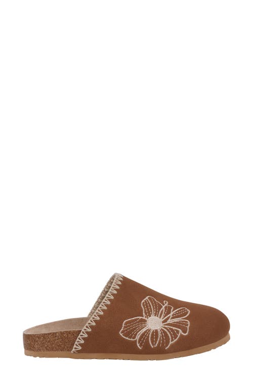 Gc Shoes Jamie Flower Clog In Cognac