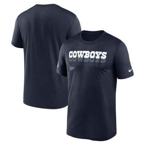 Men's Nike Navy Dallas Cowboys Sideline Legend Performance T-Shirt