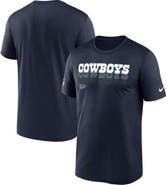 Nike Men's Nike Navy Dallas Cowboys Sideline Legend Performance T-Shirt