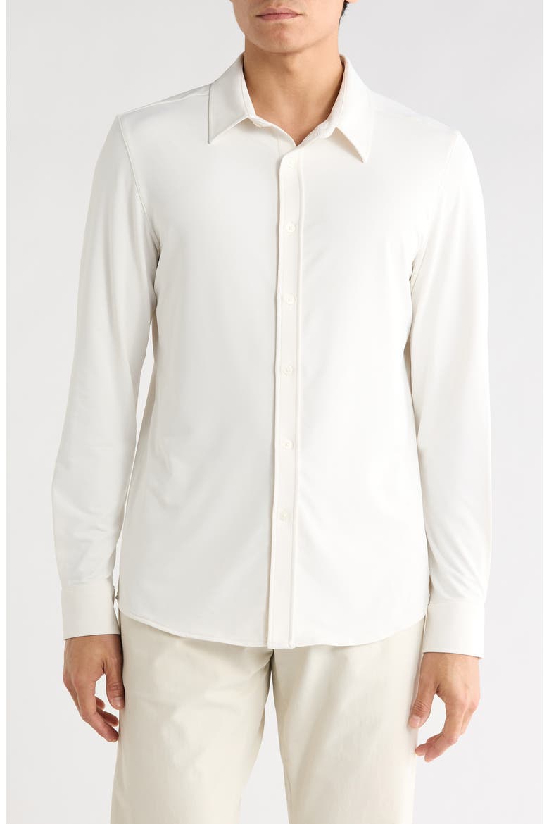 First Class Jersey Shirt, Main, color, WHITE DOVE