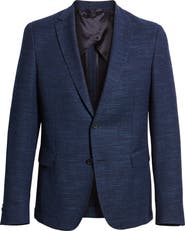 BOSS Nobis Trim Fit Wool Blend Blazer