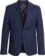 BOSS Nobis Trim Fit Wool Blend Blazer