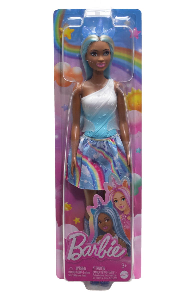 Barbie <sup>®</sup> Unicorn Doll with Blue Hair, Alternate, color,