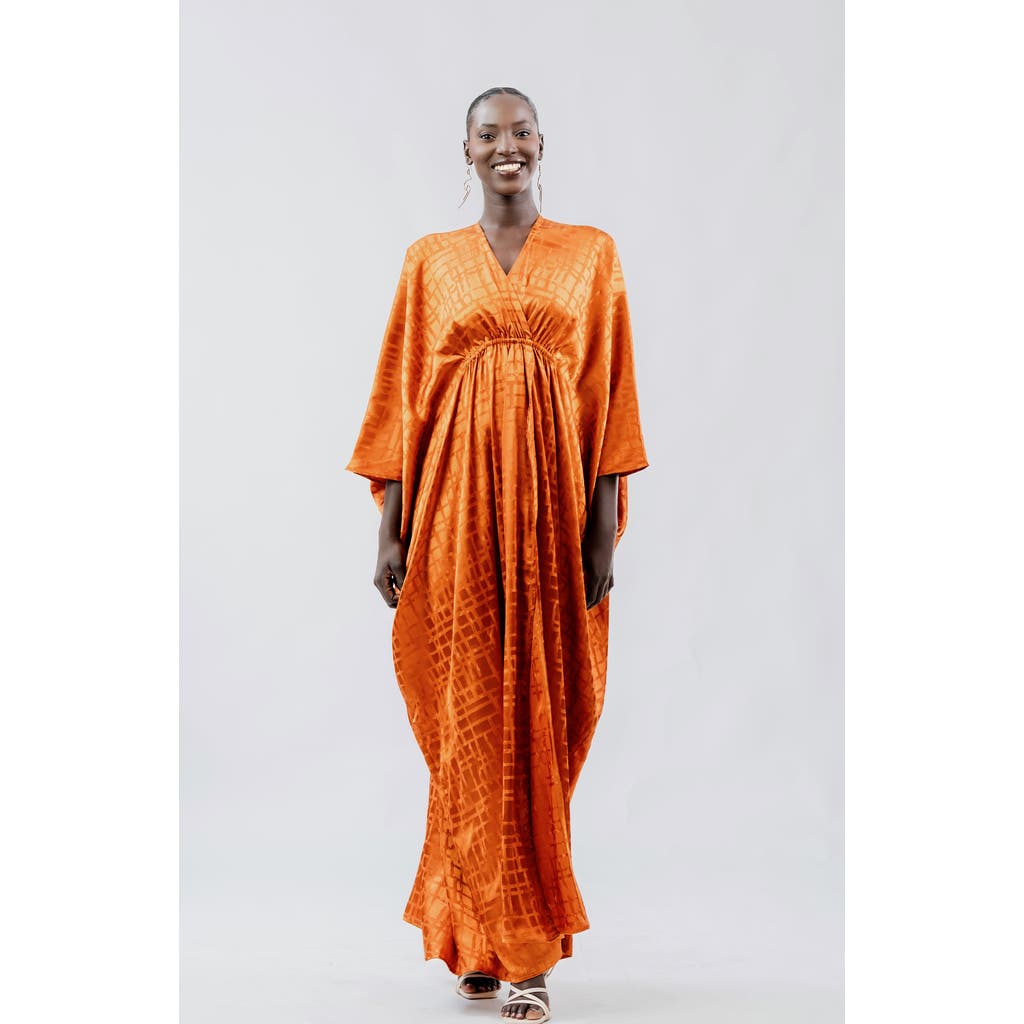 Diarrablu Naim Dress In Dhaw Rust