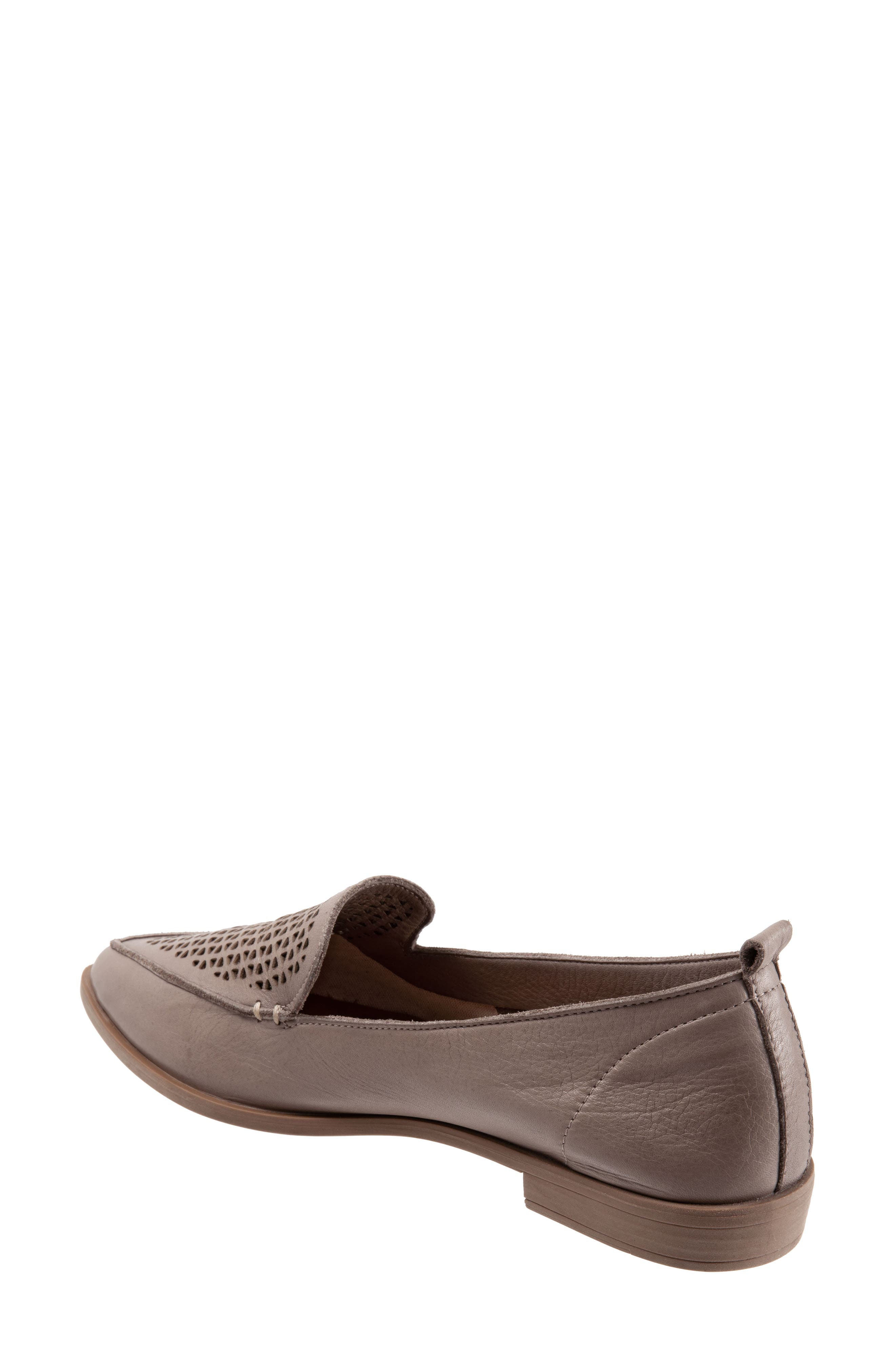 Blazey Pointed Toe Flat, Alternate, color, GREY