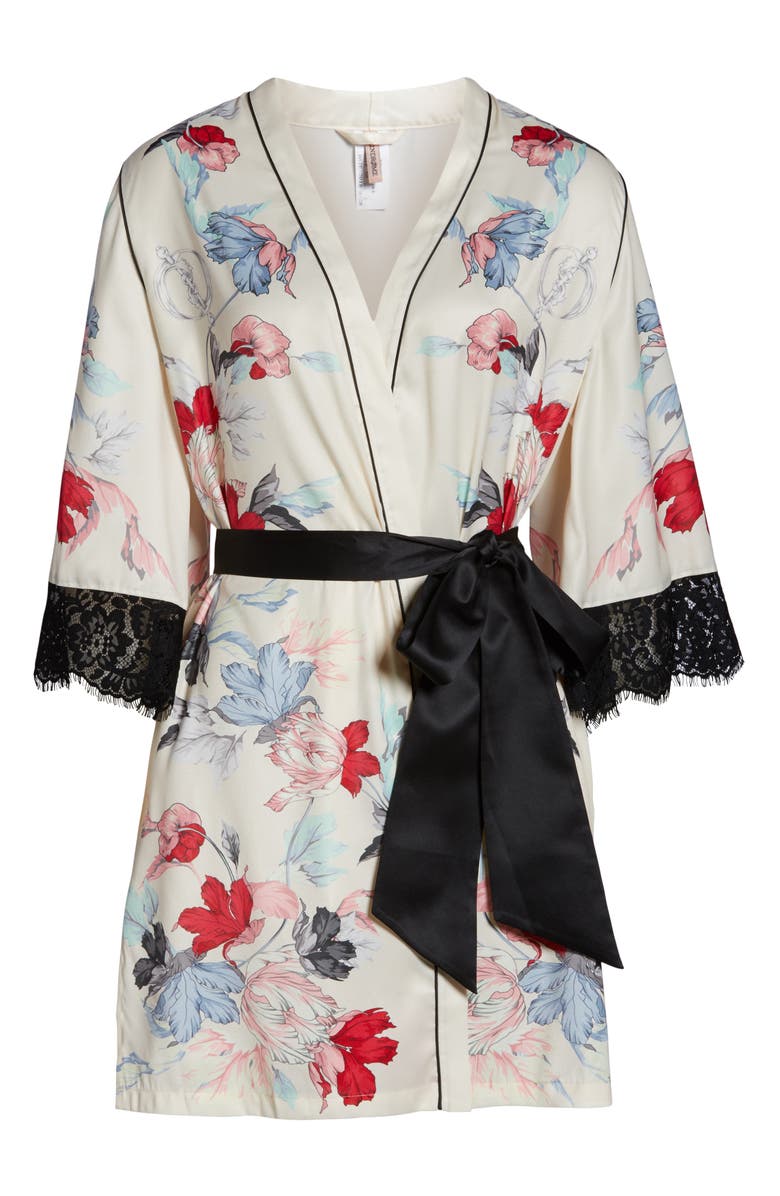 Palindrome Rebel Flower Robe, Alternate, color, 