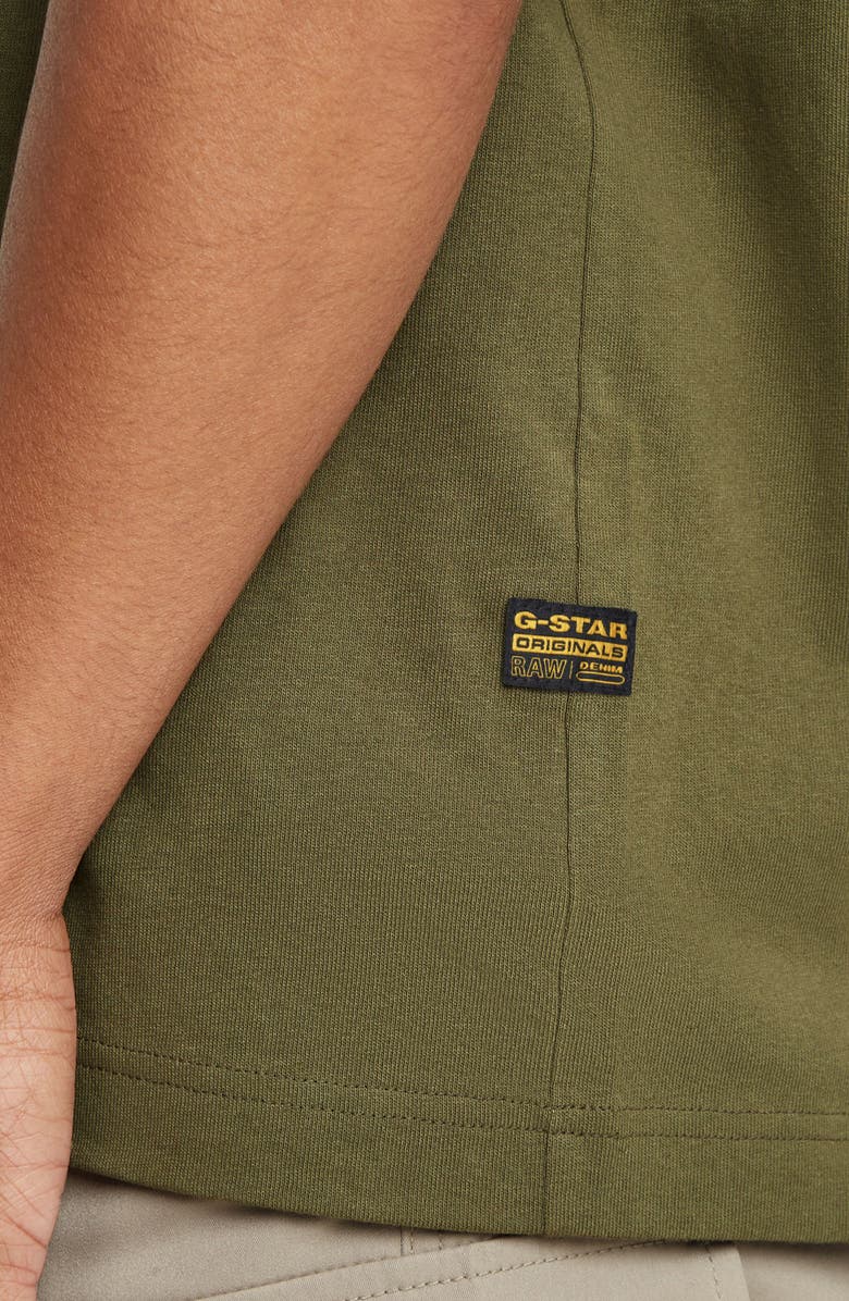 G-STAR Archive Boxy Organic Cotton Graphic T-Shirt, Alternate, color, Shadow Olive