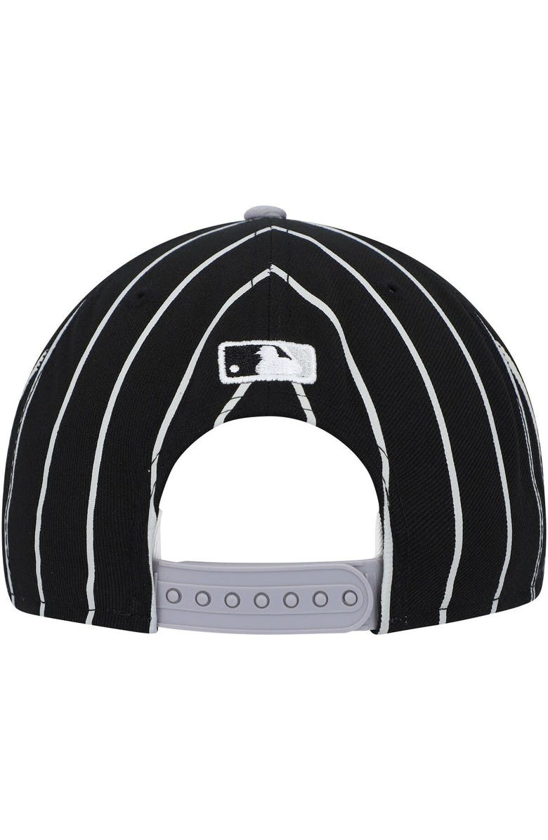 New Era Men's New Era Black/Gray Chicago White Sox City Arch 9FIFTY Snapback Hat, Alternate, color, Black