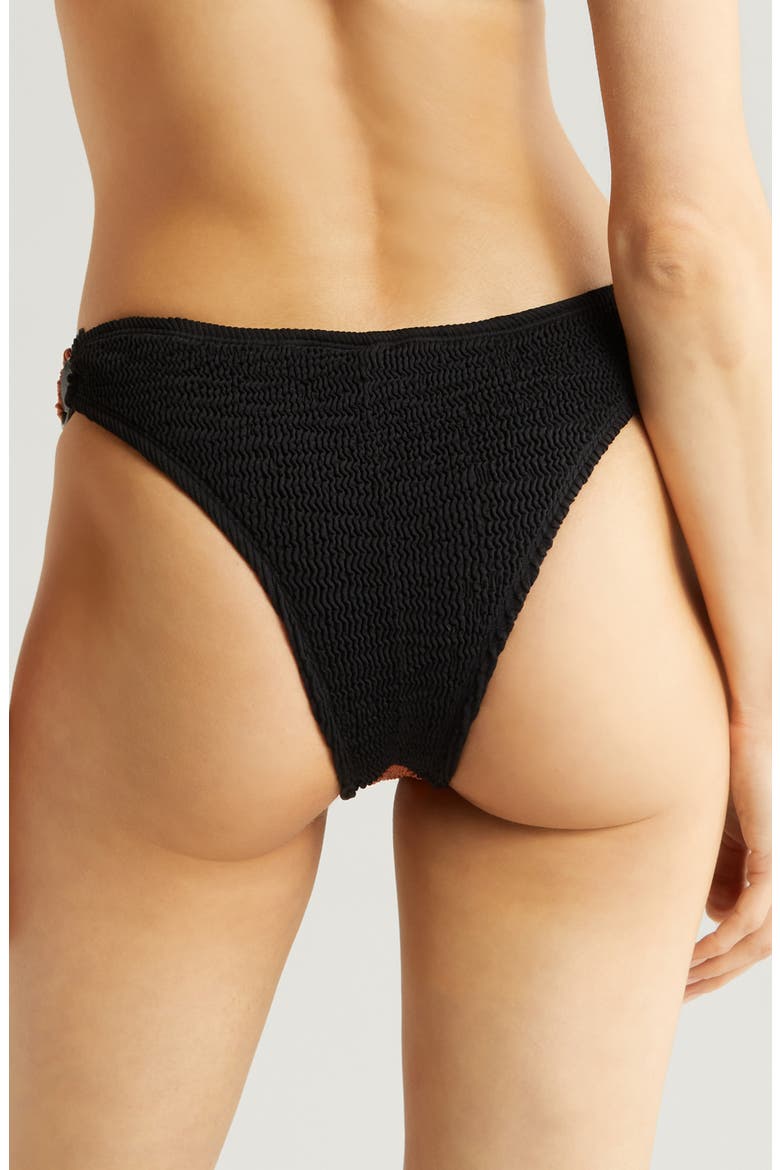 Boomerang Bikini Bottoms, Alternate, color, ESPRESSO NOIR