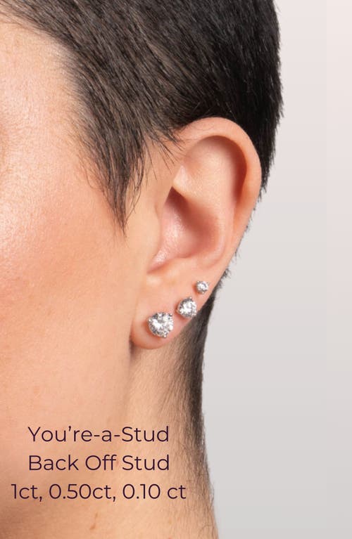 Seed2stone You're-a-stud Back-off In Silver
