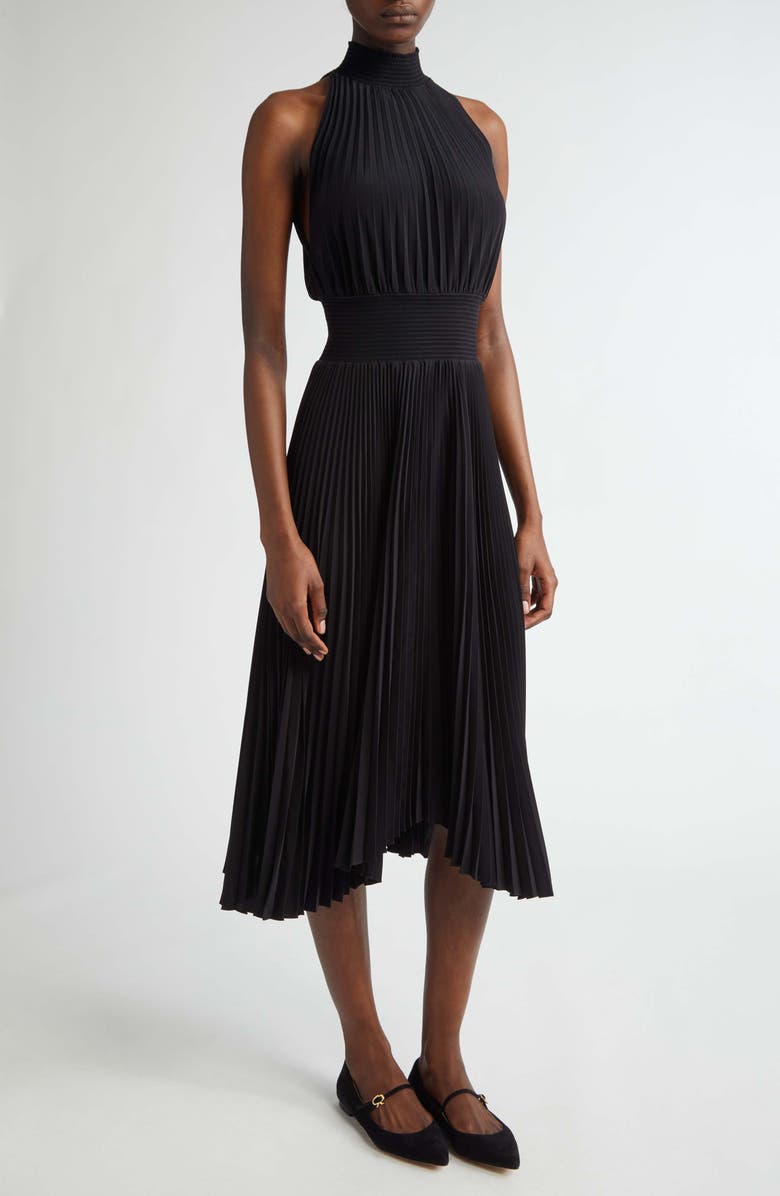 A.L.C. Renzo Sleeveless Dress, Main, color, Black