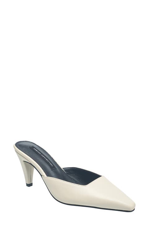 Toutou Kitten Heel Mule Pump (Women)