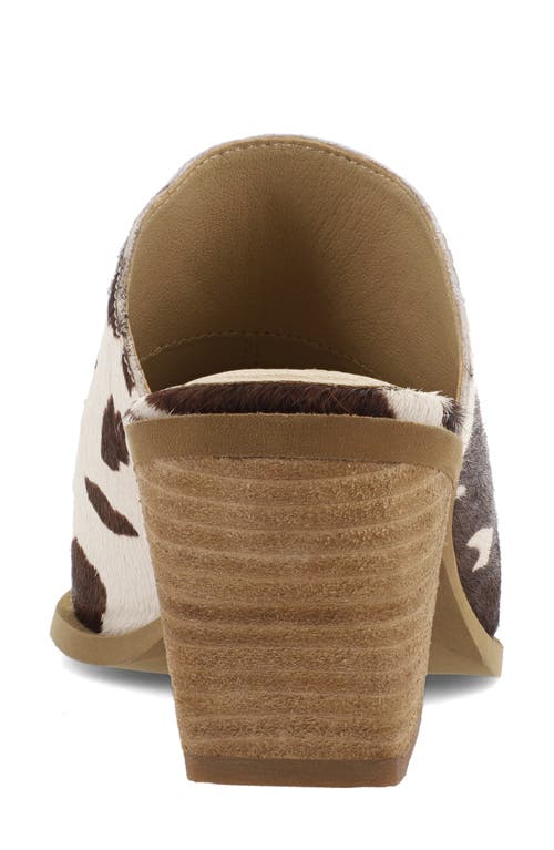 Mia Dixie Cap Toe Mule In Multi