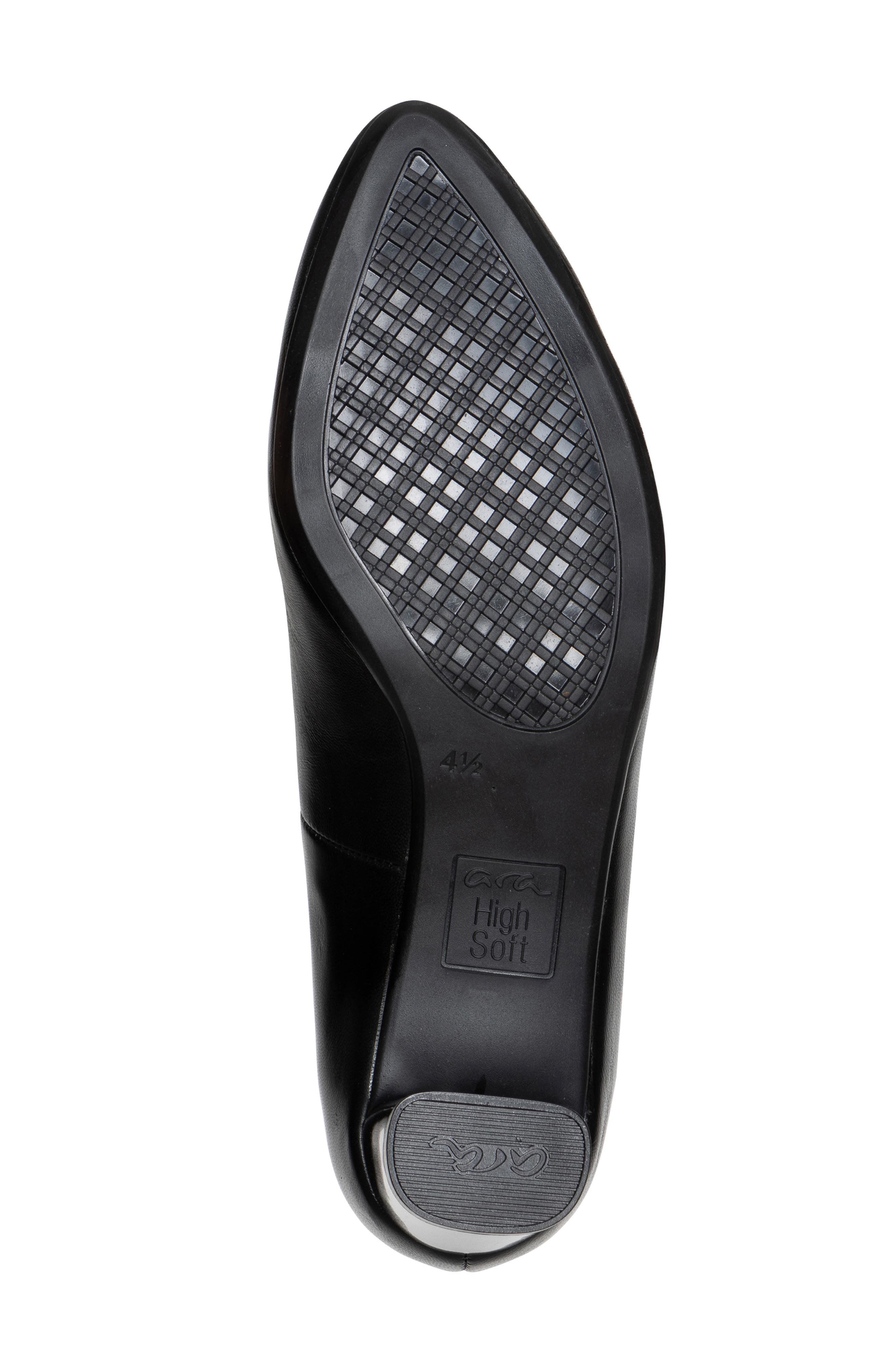 ara Lancashire Pump, Alternate, color, Black Nappa