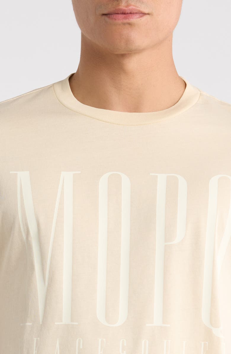Museum of Peace & Quiet Headline Graphic Cotton T-Shirt, Alternate, color, Bone