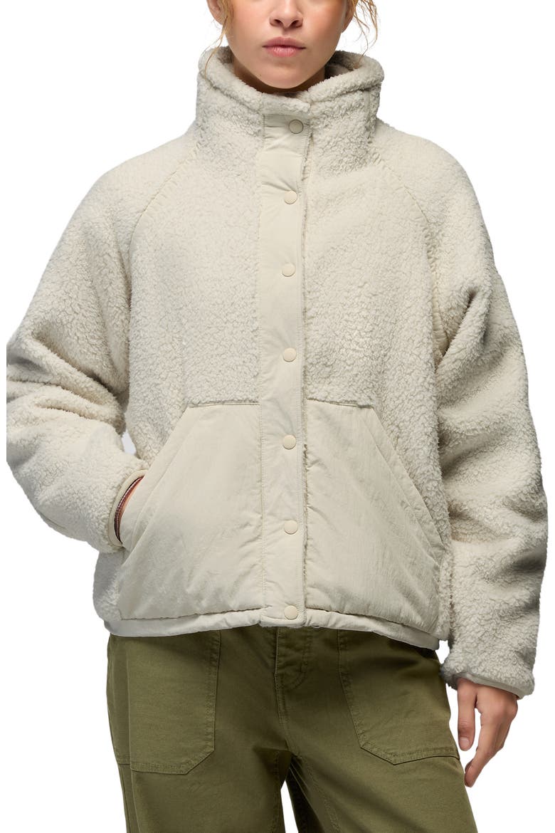 Encinitas Fleece Jacket, Main, color, BEACH PEBBLE