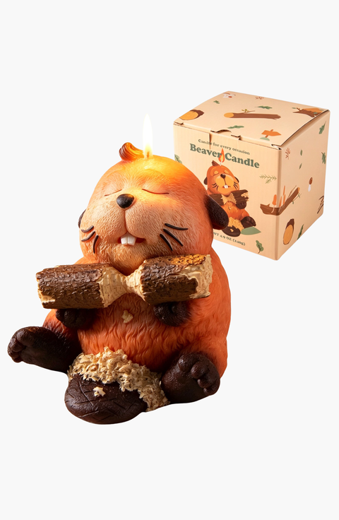 Busy Beaver Candle