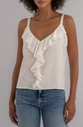 KUT from the Kloth Carmen Ruffle Sleeveless Top