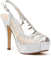 LADY COUTURE Dream Peep Toe Slingback Pump