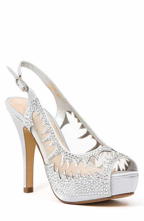 LADY COUTURE Dream Peep Toe Slingback Pump