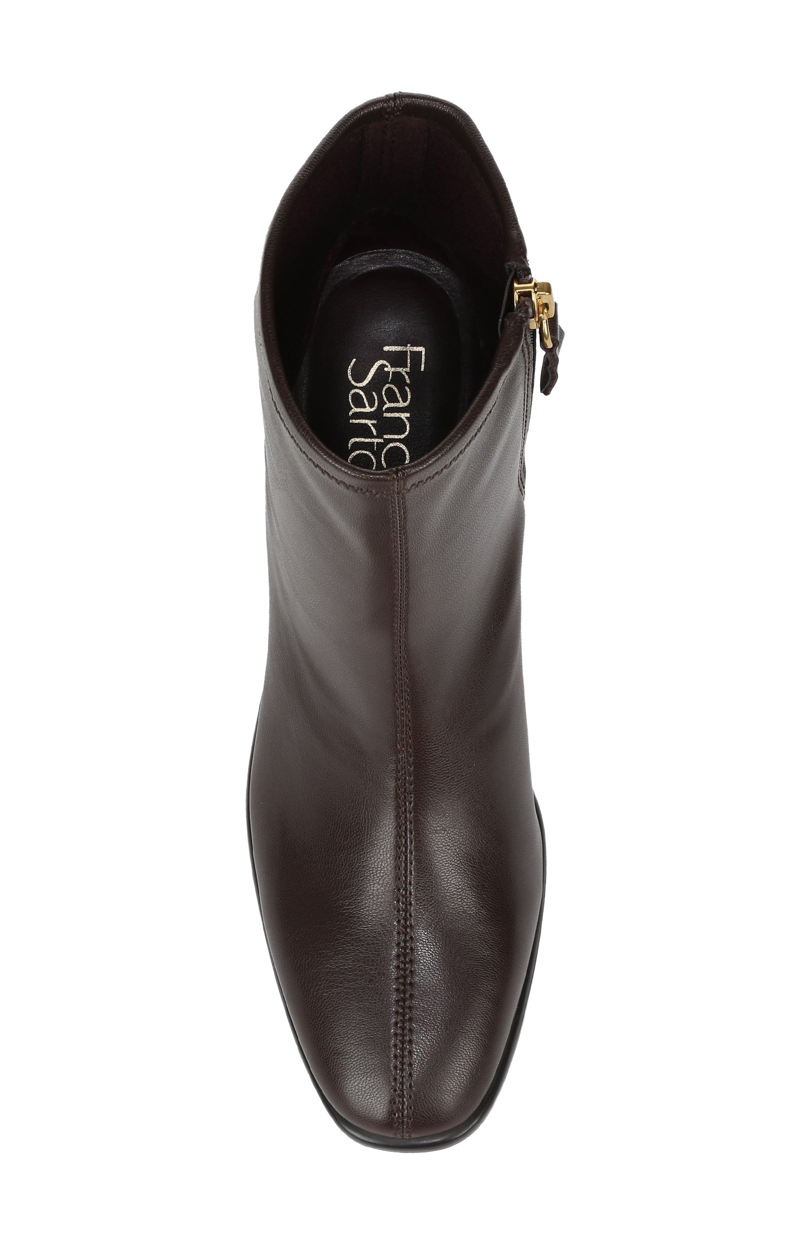 Akemi Faux Leather Bootie, Alternate, color, BROWN