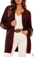 BY DESIGN Free Spirit Embroidered Cardigan