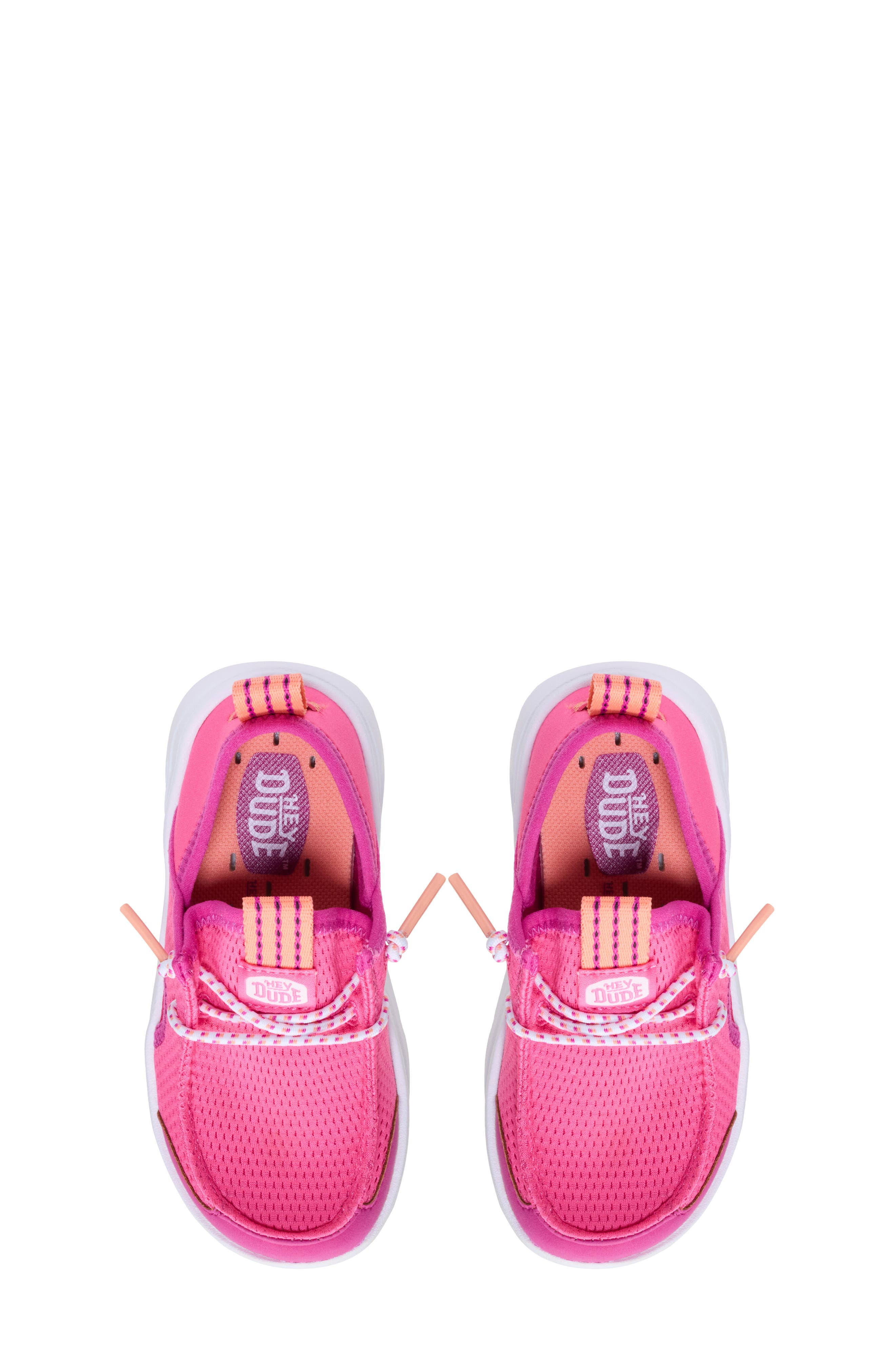Hey Dude Kids' Wally Hey2O Wander Mesh Slip-On, Alternate, color, Fandango Pink