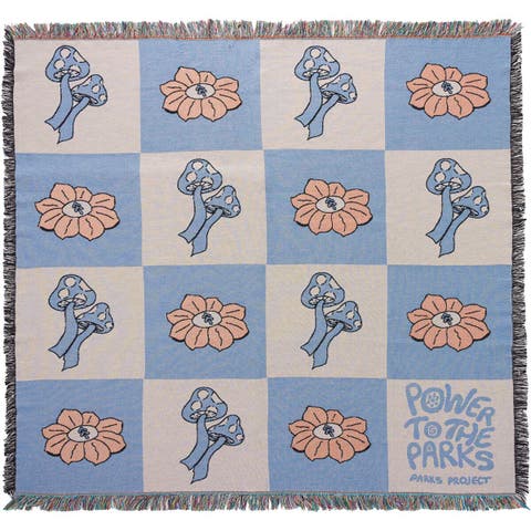 Power To The Parks Woven Blanket