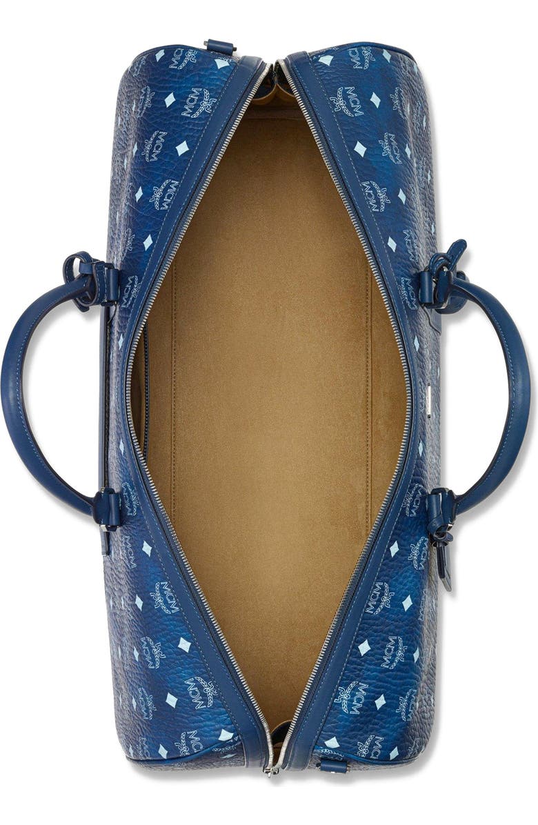 MCM Large Ottomar Weekender Bag in Visetos, Alternate, color,