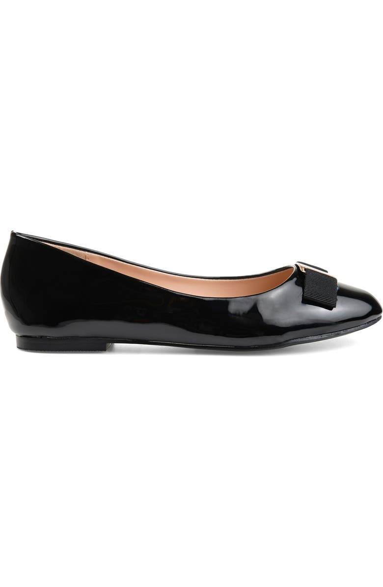 Journee Collection JOURNEE Kim Flat, Alternate, color, Black