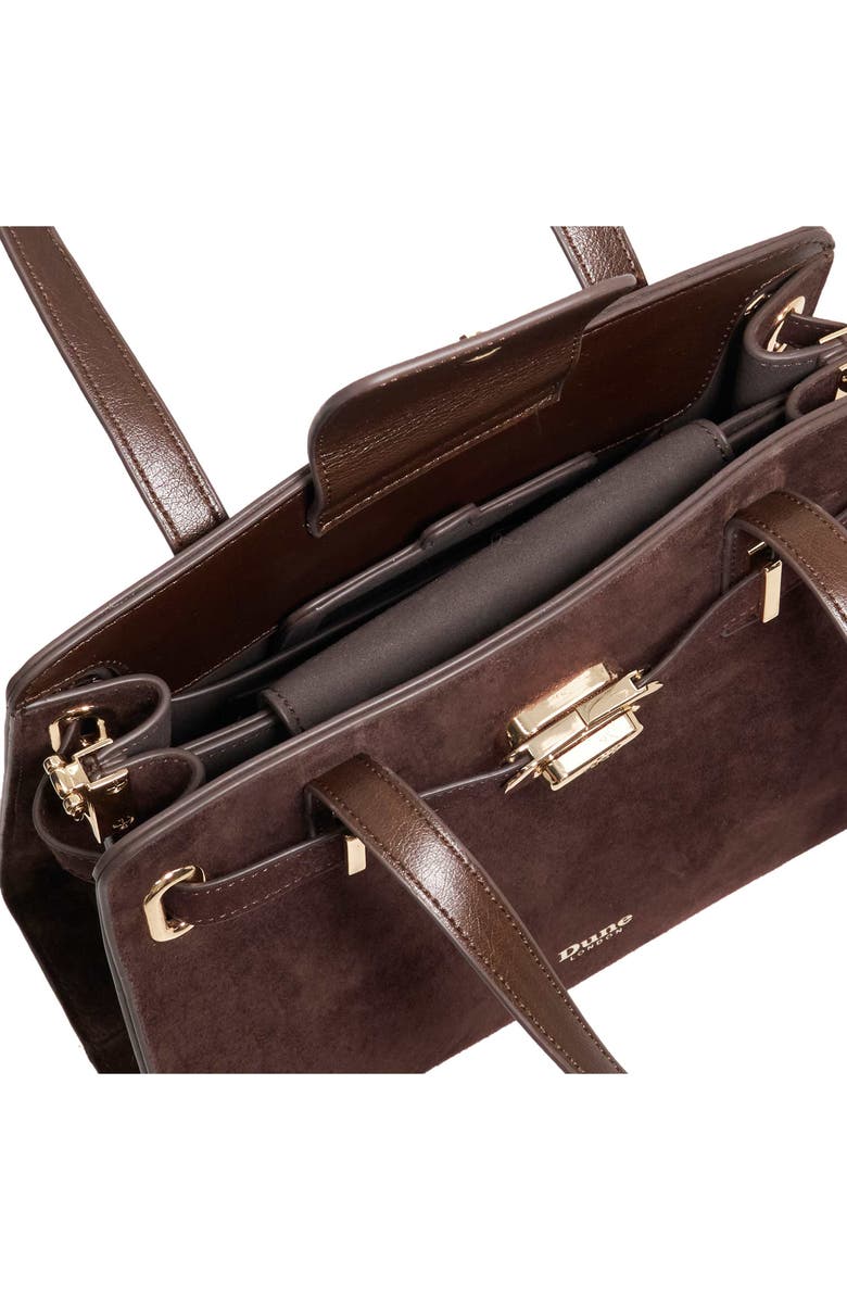 Dune London Dinidefine Tote, Alternate, color, Brown