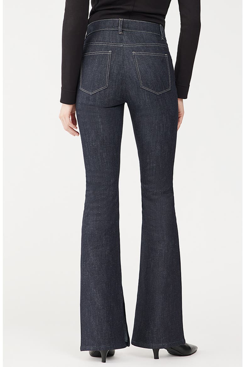 Bridget Bootcut Jeans, Alternate, color, INDIGO COATED