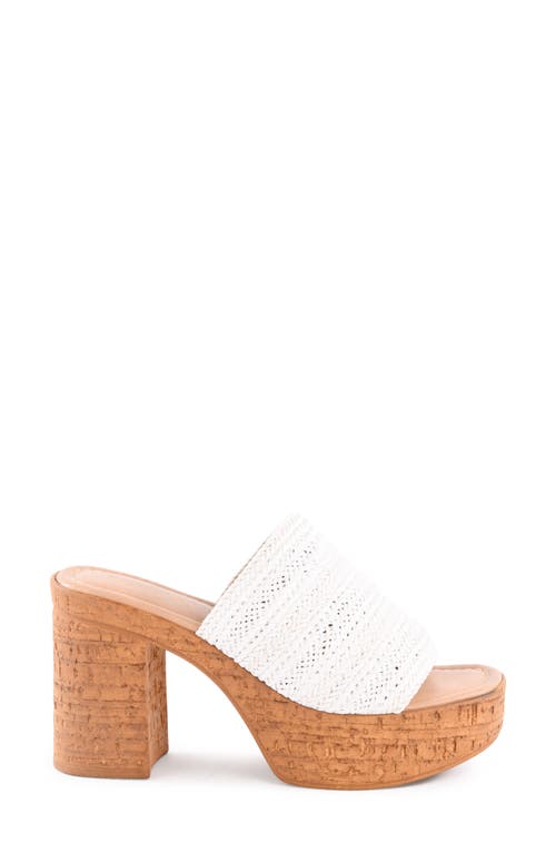Shop Seychelles Applause Platform Sandal In White