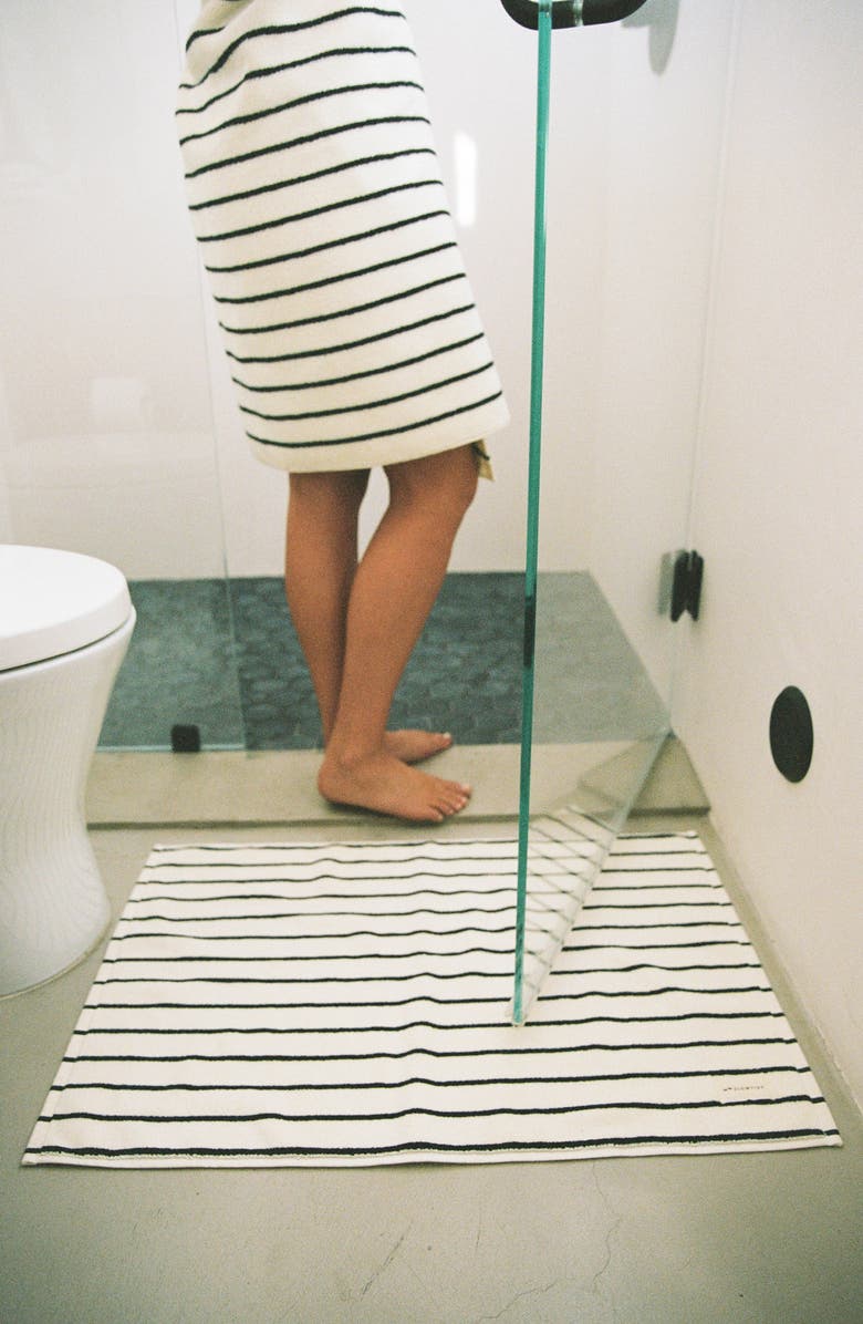 Slowtide Koko Plush Bath Mat, Alternate, color, Cream