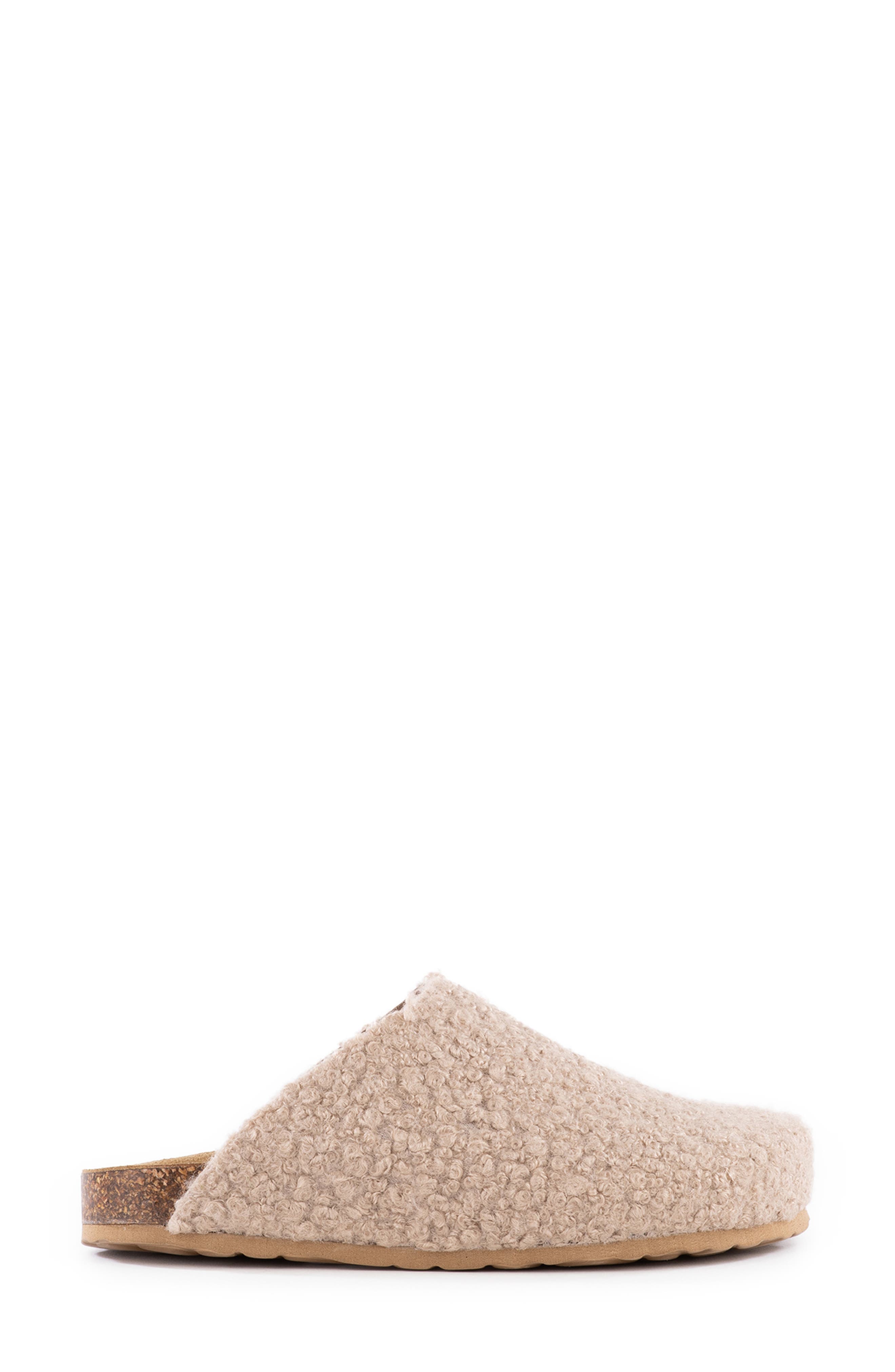 Seychelles New Routine Faux Shearling Mule, Alternate, color, Taupe
