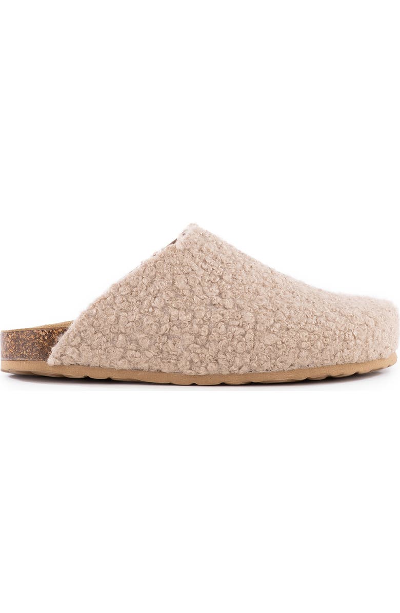 Seychelles New Routine Faux Shearling Mule, Alternate, color, Taupe