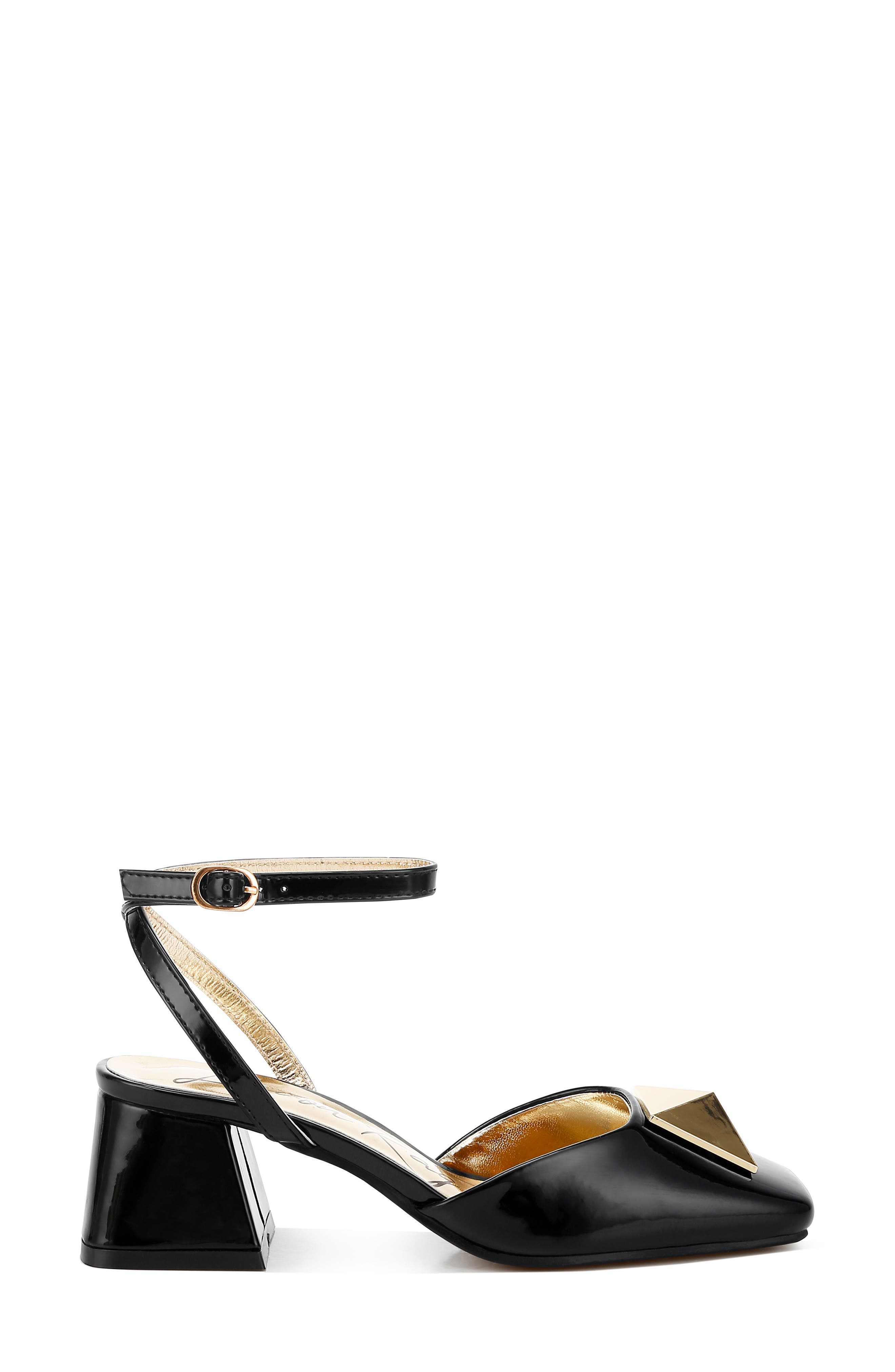 LONDON RAG Griselda Ankle Strap Pump, Alternate, color, Black