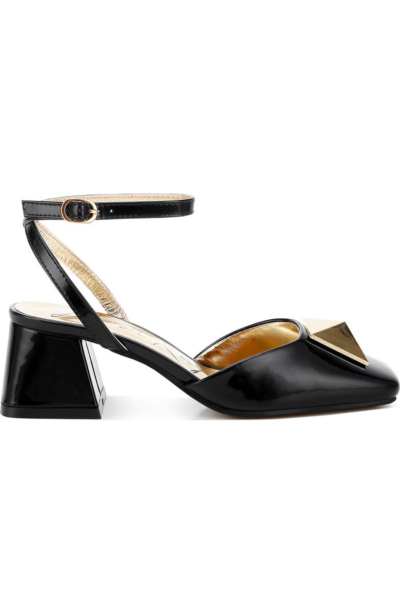 LONDON RAG Griselda Ankle Strap Pump, Alternate, color, Black