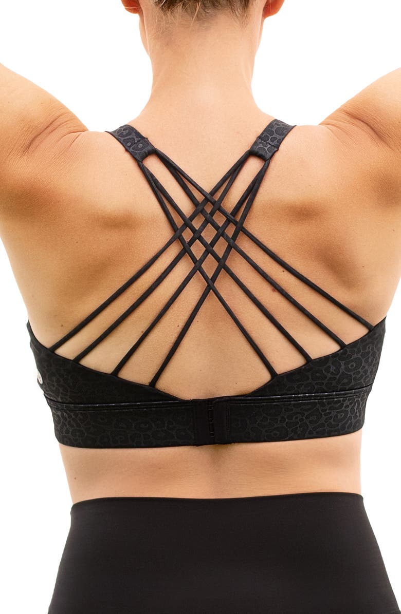 LOVE AND FIT Strappy Nursing Sports Bra, Alternate, color, 