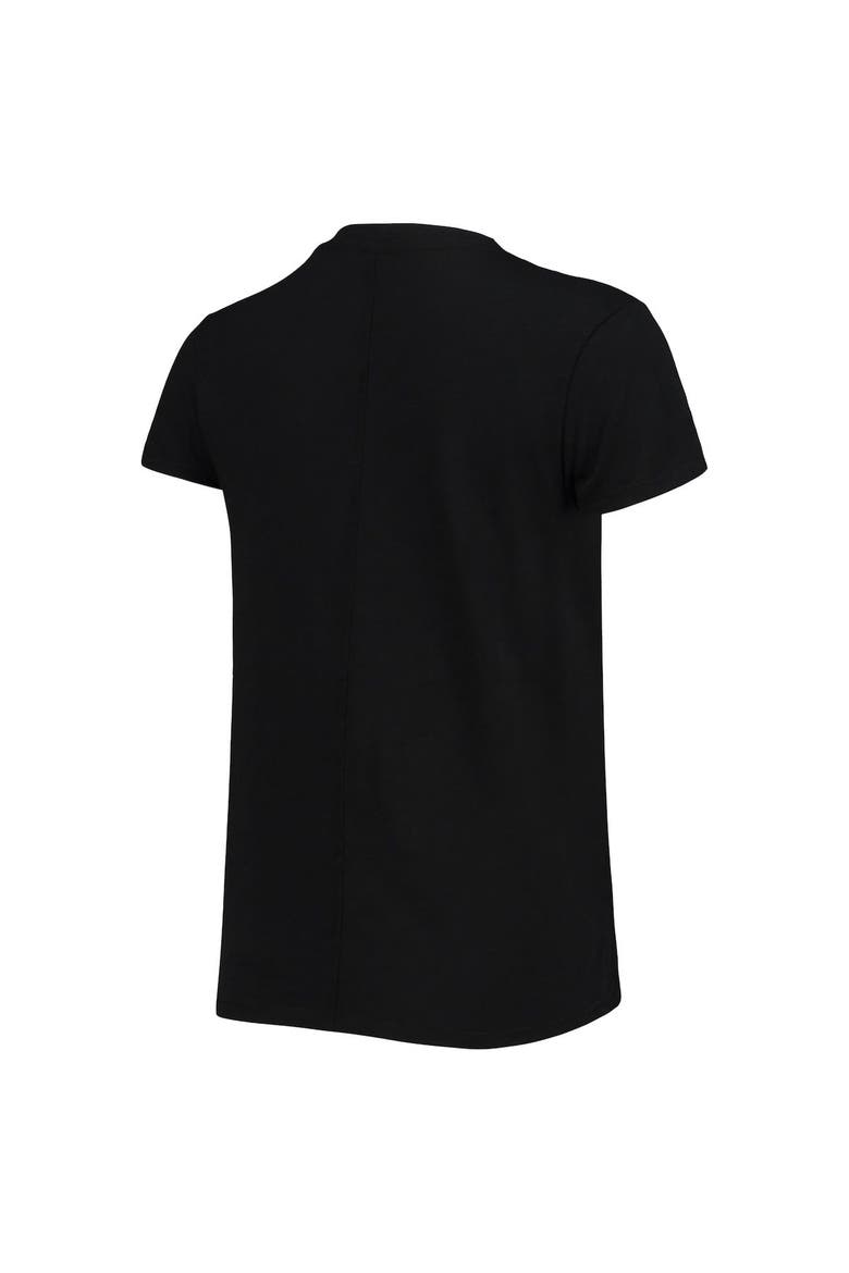 Women's Lusso Black NBA 75th Anniversary T-Shirt, Alternate, color, Black