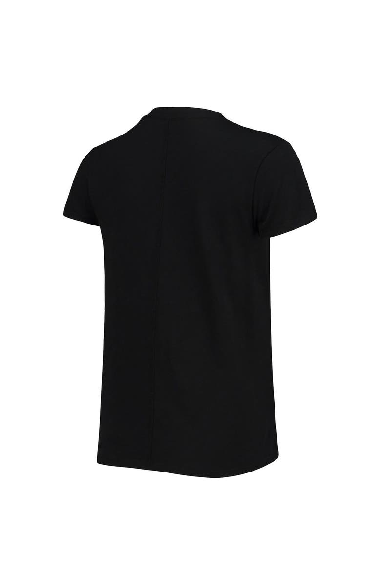 LUSSO Women's Lusso Black NBA 75th Anniversary T-Shirt, Alternate, color, Black